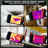 THE-494 Mobile Infrared Thermal Imager - Smart Thermal Imaging & Temperature Measurement Android Type C Mobile Phone
