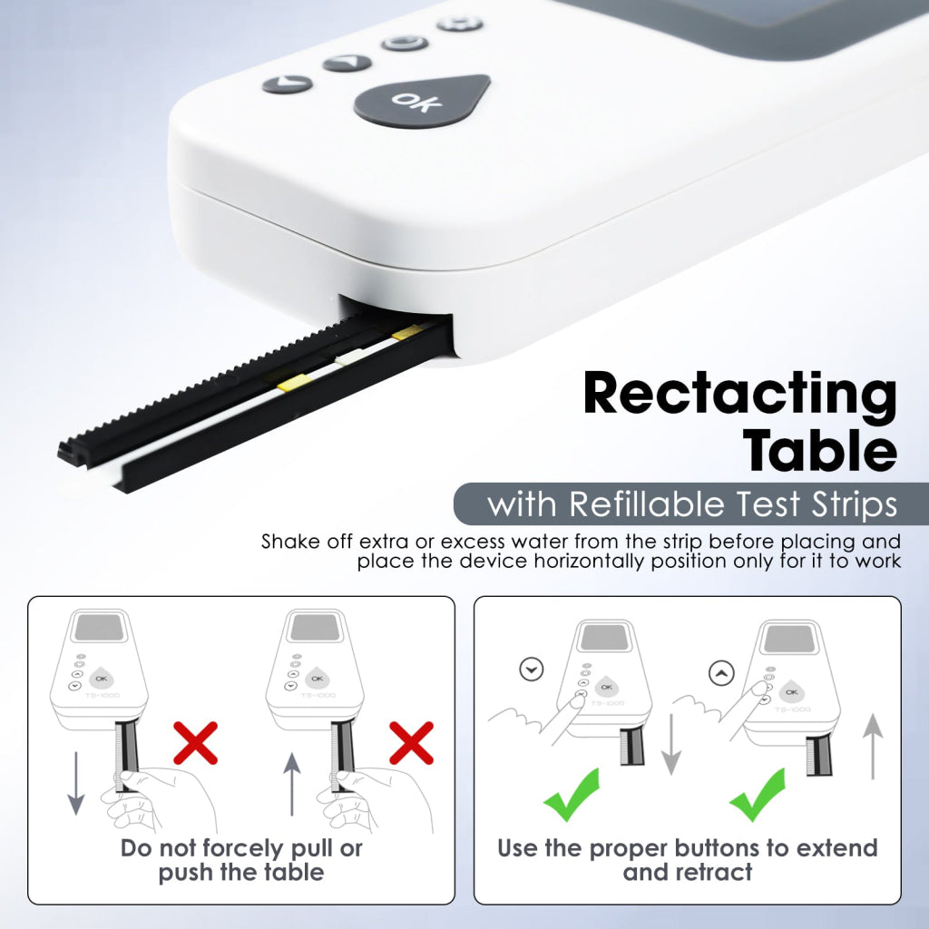 WQM-526 Digital Water Testing Kit for Hot Tub Pools & Spas Water Tester Measures pH Free Chlorine Total Alkalinity