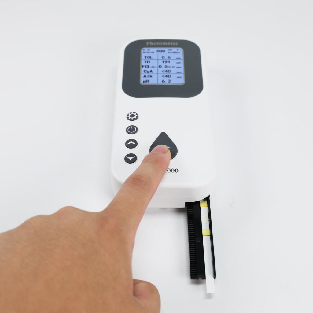 WQM-526 Digital Water Testing Kit for Hot Tub Pools & Spas Water Tester Measures pH Free Chlorine Total Alkalinity