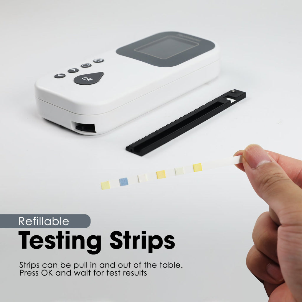 WQM-526 Digital Water Testing Kit for Hot Tub Pools & Spas Water Tester Measures pH Free Chlorine Total Alkalinity