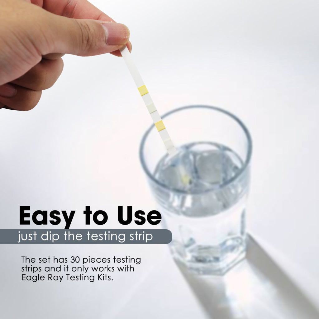 WQM-526 Digital Water Testing Kit for Hot Tub Pools & Spas Water Tester Measures pH Free Chlorine Total Alkalinity