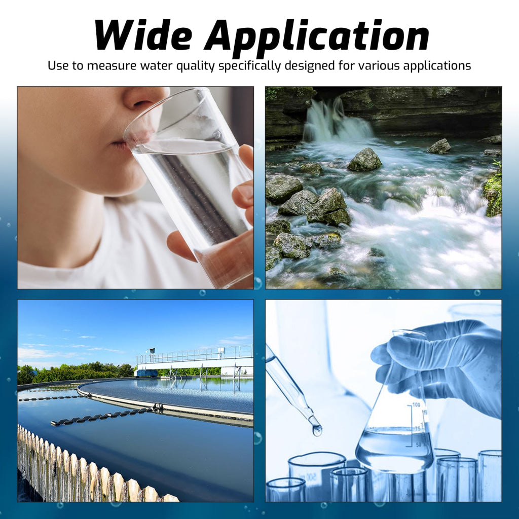 WQM-546 Multi-Parameter Water Quality Tester – UV Absorbance for COD/TOC/UV275 EC/TDS/Salinity/GH/S.G./Temp Intelligent