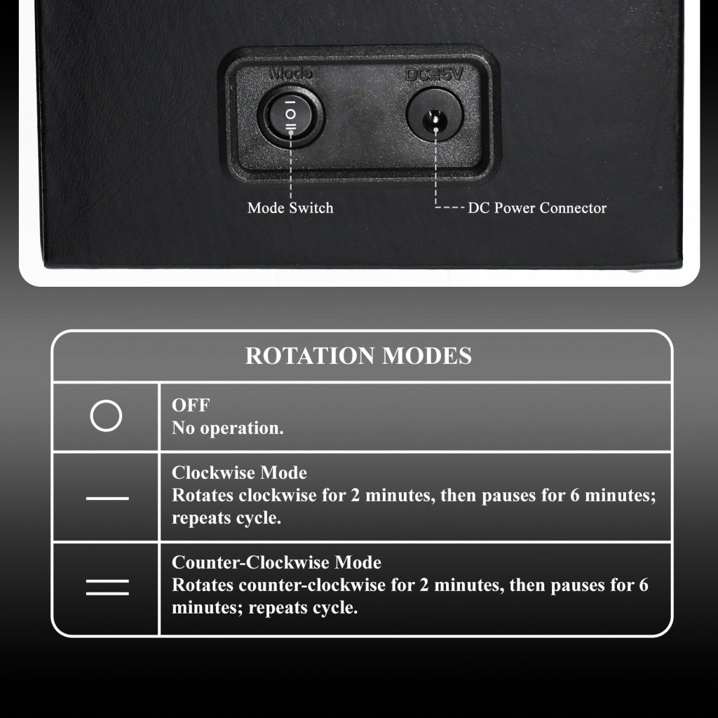 WWR-533 Automatic Watch Winder for 3 Watches Whisper Quiet Motor with Smart Light Sensor 2 Rotation Modes Memory Foam