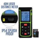 X01Rz-E40 Digital Laser Distance Meter 40M With Spirit Level (Fb)