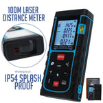 X01Rz-E100 Laser Distance Meter 100M With Spirit Level (Fb)