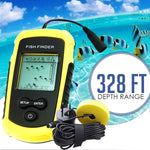 Ff-1108-1 Lucky Wired Fish Finder With 100M Depth Range And 7.5M Cable Sonar Transducer (Fb)