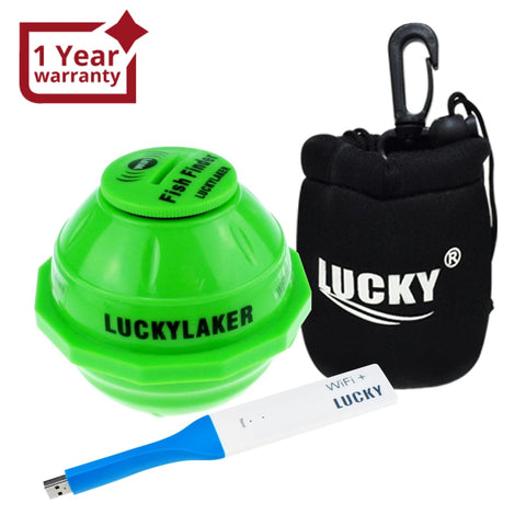 Ff-916_Ext Lucky Portable Wireless Wifi Fish Finder For Android & Ios 45M Depth 70M Range With 50M