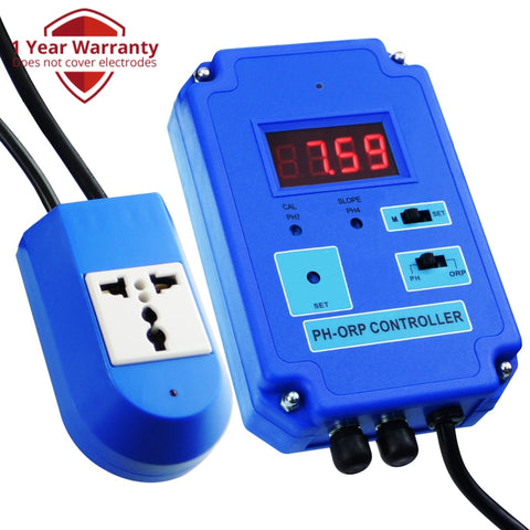 Ph-303 2-In-1 Digital Ph & Orp Controller + Electrodes Industrial Type Water Quality Meters