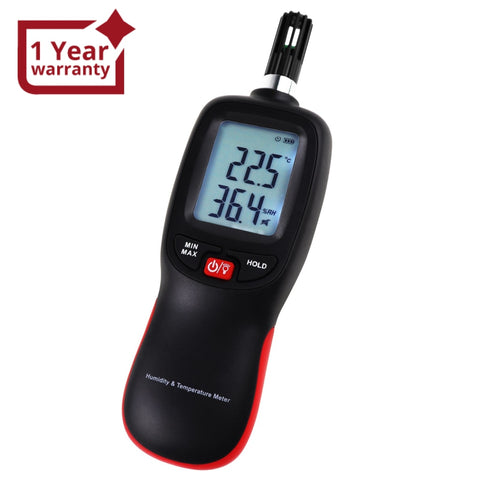 Htm-278 Digital Humidity And Temperature Meter Psychrometer Thermo-Hygrometer With Dew Point Wet