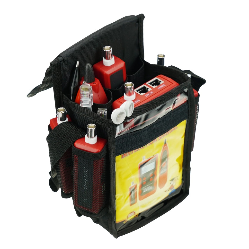 Nf-868W Digital Cable Tester Tracker With 8 Remote Adaptor Wiremap Rj45 Rj11 Bnc Usb Multifunction