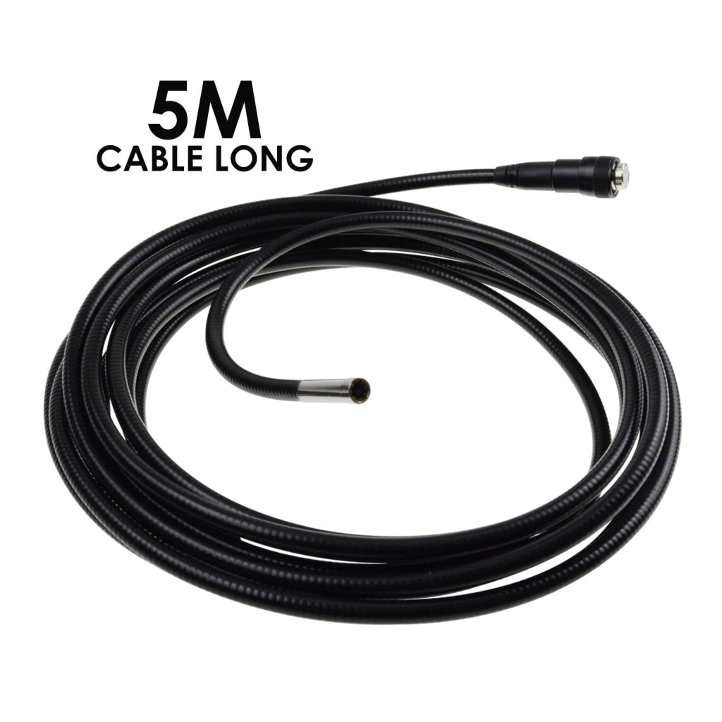 N04Nts300_5M Industrial Endoscope 5M Cable Borescope Video Inspection Hd Camera 4.3 Color Lcd