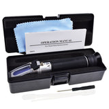 Rew-80Atc Alcohol Refractometer With Atc 0~80% Vol Volume Optical Handheld Concentration Tester