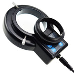 Rlt-207 60 Led Microscope Ring Light Scope Illuminator With 4-Zone Quadrant Control Adapter Fitting