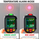 THE-223 Non-contact Infrared IR Laser Thermometer Temperature Gun w/  K-Type Thermocouple & Humidity, -50~800°C (-58~1472°F)