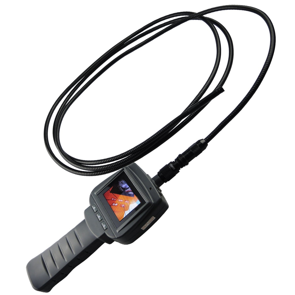 Vid-71_9_3M Industrial Inspection Camera 9Mm 3M Cable Borescope With 4 Led 2.4 Hd Lcd Endoscope