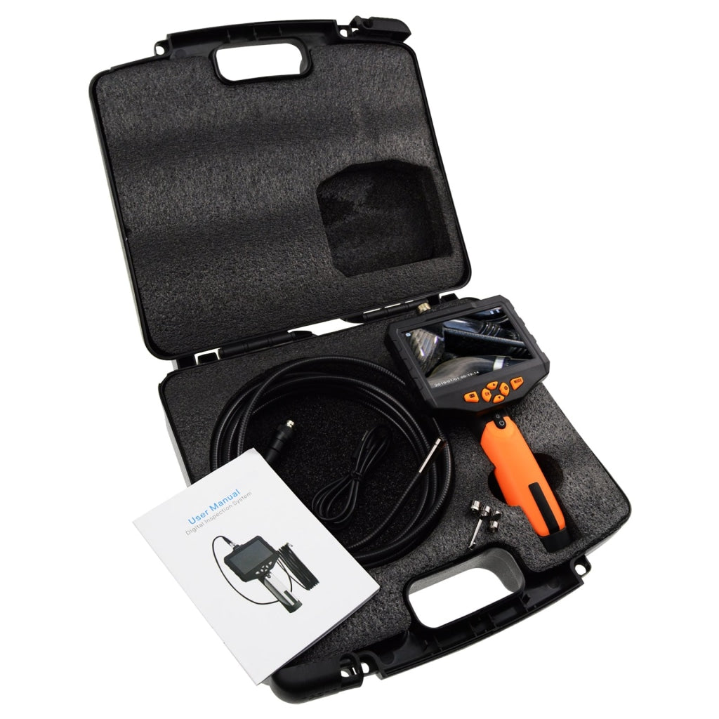 N04Nts300_5M Industrial Endoscope 5M Cable Borescope Video Inspection Hd Camera 4.3 Color Lcd