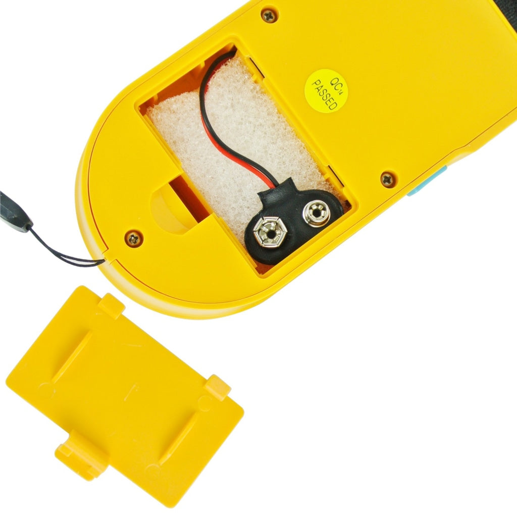 Gain Express E04-022 3 in 1 Stud / Metal / AC Wire Detector, Handheld Wall Wood Metallic Pipe Voltage Live Scanner Finder Tracker w/ Spotlight & Groove Buzzer, for Hole Drilling Nailing Nail Construction Installation