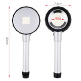 GEM-310 10x Magnification Optical Glass Loupe Magnifier Double Lens Magnifying Jewelry Gem Tool 1/16inch & 0.5mm Scale