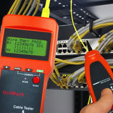 N03Nf-8208 Network Lan Cable Tester Wire Tracker Tracer Length Testers