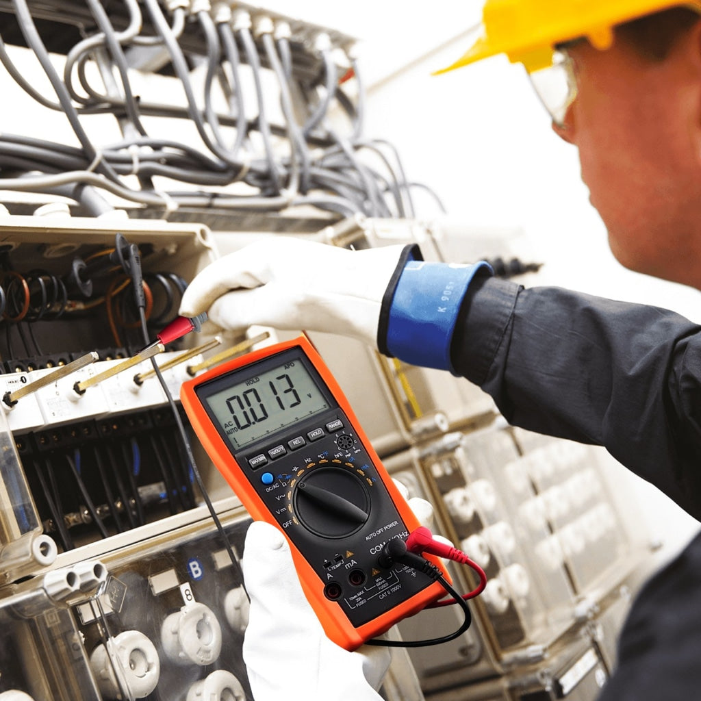 Vc-99 Professional Digital Multimeter Auto-& Manual-Ranging 6000 Counts With K-Type Thermocouple/ Ac