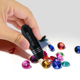 CLMG-7205 Pocket Diffraction Grating Gemological Spectroscope Gem Stone Jeweller Tool with Pouch