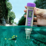 835-1 Digital Waterproof EC Conductivity Temperature Meter Tester Pen-type, Dual Display Water Quality, Thermometer, IP65 - Gain Express