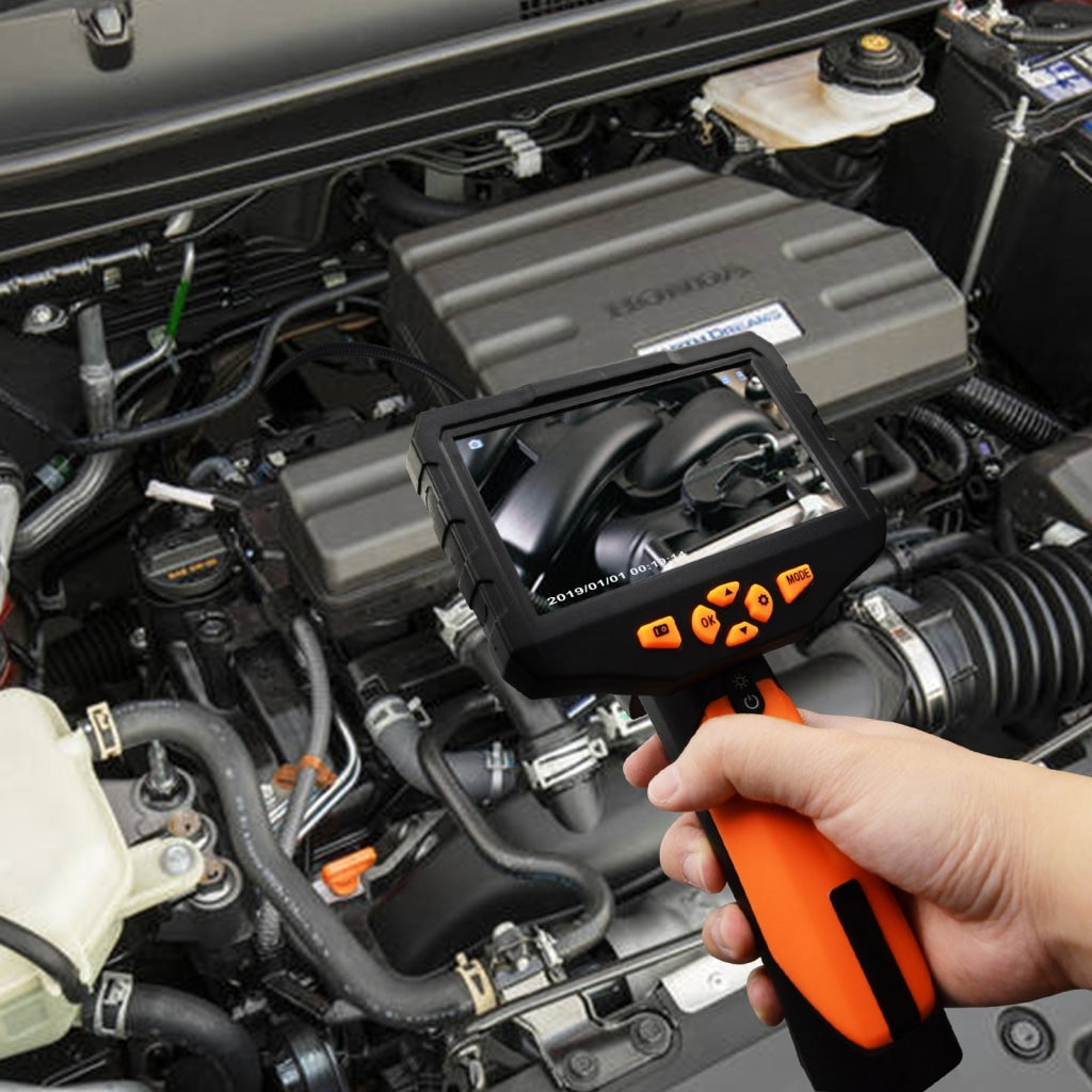 N04Nts300_5M Industrial Endoscope 5M Cable Borescope Video Inspection Hd Camera 4.3 Color Lcd