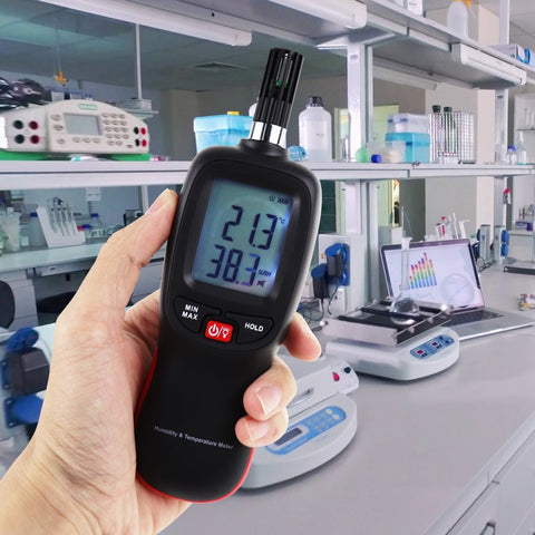 Psychrometer Thermo-Hygrometer, Handheld Digital Temperature