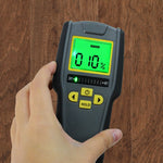 Kc-318 Digital Pinless Non-Invasive Inductive Moisture Meter Hard Soft Wood Drywall Masonry Scanner