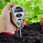 Sqm-257 3-In-1 Soil Ph Moisture & Light Meter Tester Probe Sensor Gardening Plants Growth Watering