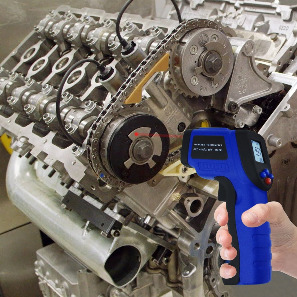 The-33 Non- Contact Infrared (Ir) Laser Thermometer Temperature Range -50~550°C (-58~1022°F)