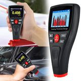 Ctm-276 Professional Thickness Meter Gauge Digital Hd Colored Display Car Paint Coating Tester