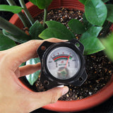SQM-329 Soil pH and Moisture Meter 2-in-1 Tester 308mm Long Waterproof  Metal Electrode for Indoor & Outdoor Gardens Plants Flowers Farming