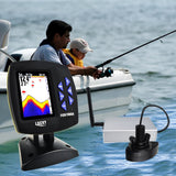 Ff-918_Cwls Lucky Color Display Boat Fish Finder Wireless Remote Control 300M/ 980Ft Fishing