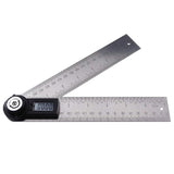 AG-200D Digital 2-in-1 Angle Finder Meter Protractor Ruler 360° 400mm Measure CE Marking LCD Display - Gain Express