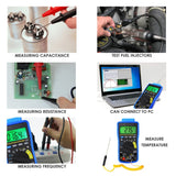 Mul-211 Digital Dmm Multimeter Meter Tester With Usb/ Software Cd And Data Output Function Ac Dc