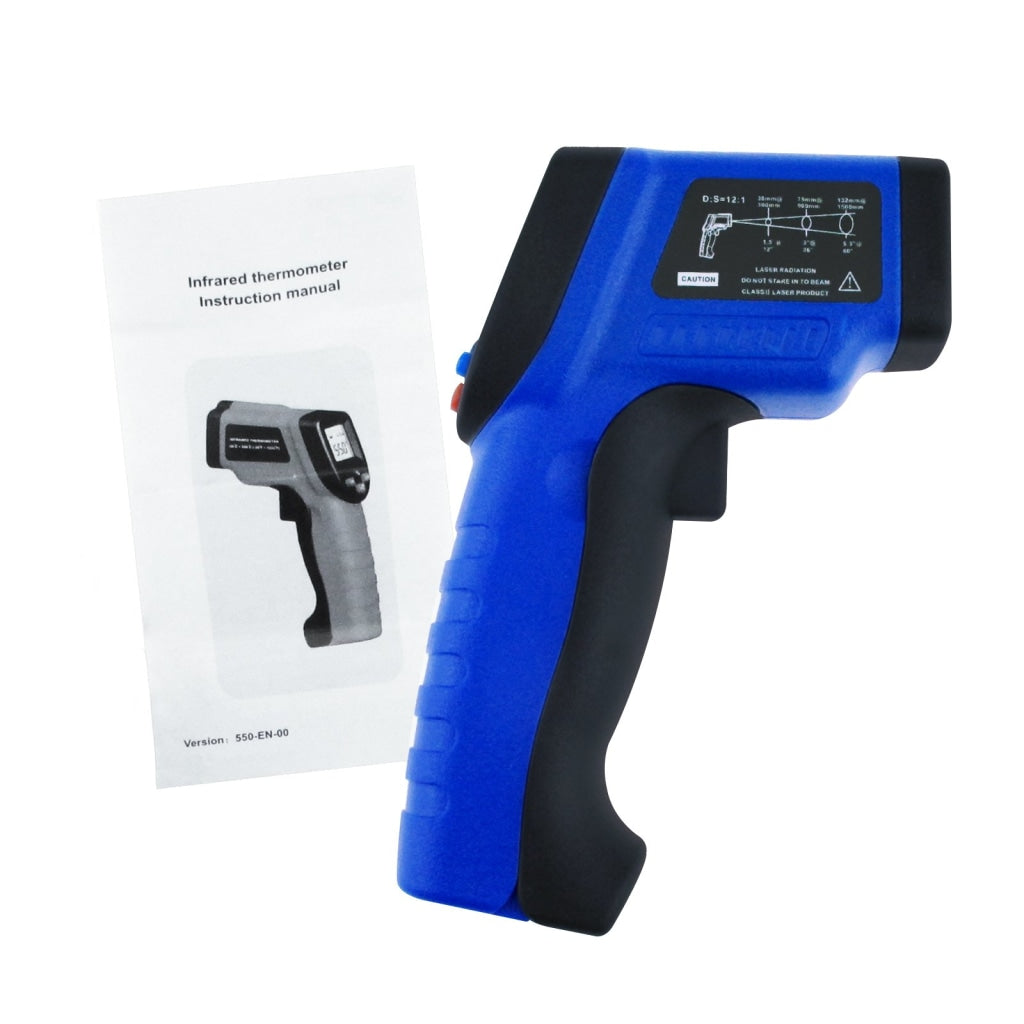 The-33 Non- Contact Infrared (Ir) Laser Thermometer Temperature Range -50~550°C (-58~1022°F)