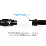 Gain Express C0599E_4M_8.5mm Industrial 3.5 Endoscope 8.5mm dia. Video & Sound Recording Borescope w/ 4M cable