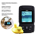 Ff-718Li-W Rechargeable Wireless Fish Finder 45M Depth & 180M Sensor Operational Range