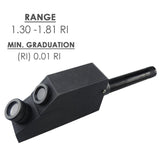 CL-181 1.30 ~ 1.81 RI Range Gemological Refractometer + Index oil Flashlight Polarizing Lens - Gain Express