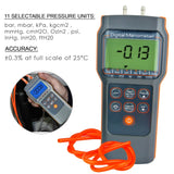 82152 Digital Differential Air Pressure Manometer 15.000psi Gauge High Accuracy Portable Meter HVAC Test Tool - Gain Express