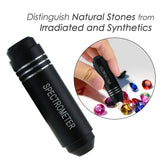 CLMG-7205 Pocket Diffraction Grating Gemological Spectroscope Gem Stone Jeweller Tool with Pouch