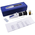 Rhbn-90Atc New Handheld 58~90% Atc Honey Refractometer Water Brix Baume With