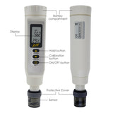 868-9 Waterproof Digital Ph Meter Tester Thermometer °C °F Replaceable Electrode Pentype Design