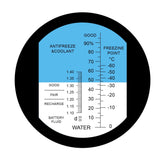 Rea-503Eatc Automotive Refractometer Ethylene Glycol: -60~0°C And 0~100% Battery Fluid