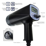 DT-2350PA Handheld Stroboscope with 50~12,000 FPM Rotational Speed Measure Digital LCD Display - Gain Express