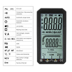 MUL-318 Professional, 6000 Counts T-RMS Digital Multimeter for Electrical Measurement and Non-contact Voltage Detection, with Probes, Backlight, Flashlight and Protective Case