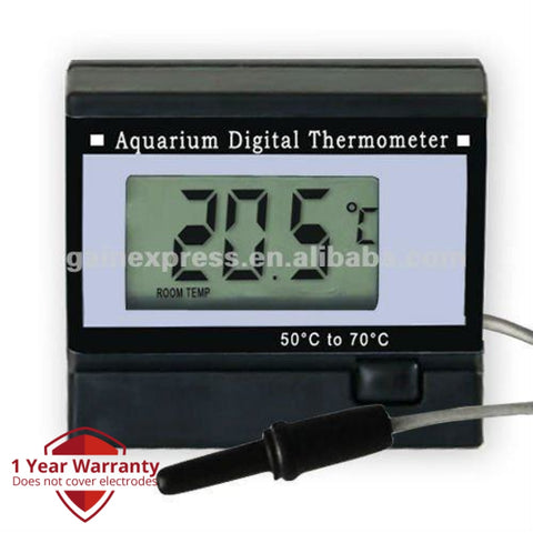 Th-9806 2-In-1 Aquarium Thermometer For Tanks & Rooms Water Quality Meters