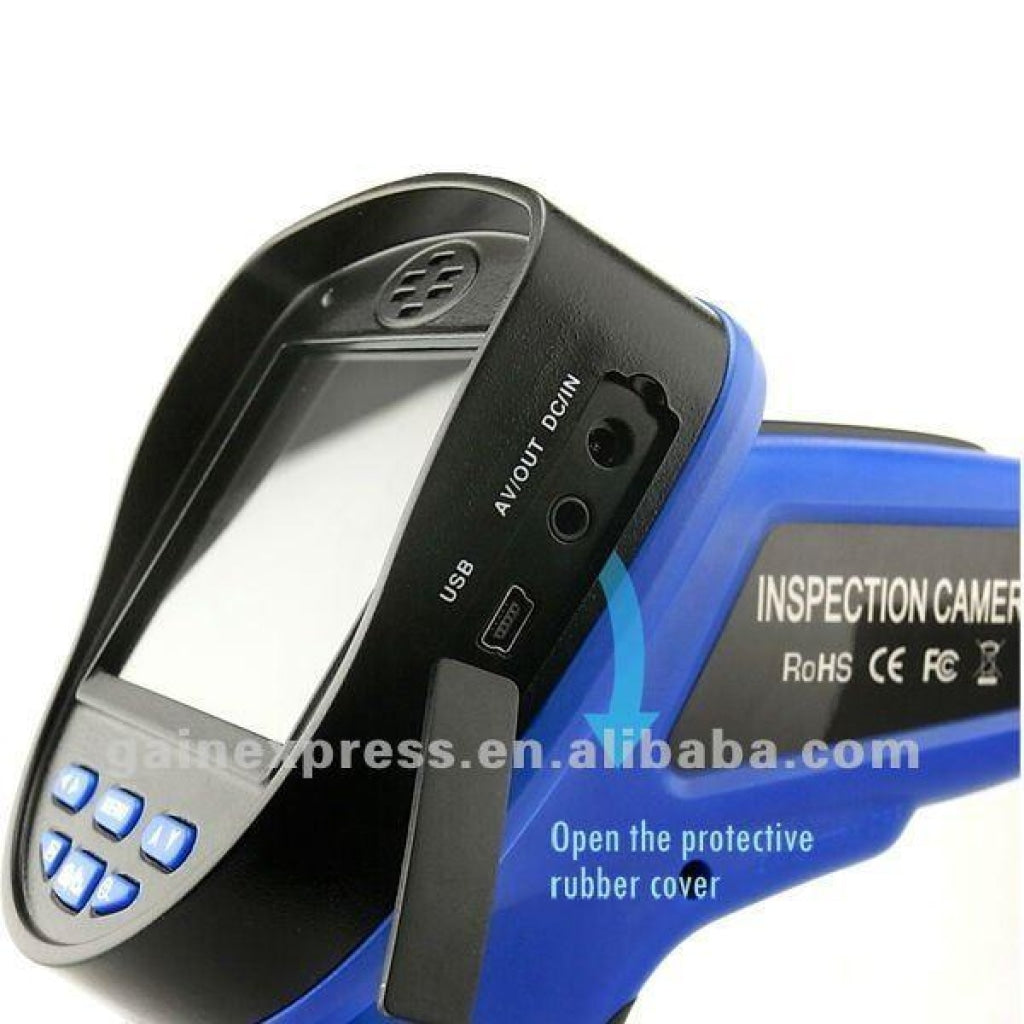 Gain Express C0599E_1M_5.5mm Industrial 3.5 Endoscope 5.5mm Camera Video & Sound Recording Borescope w/ Mic