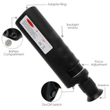 CL-200  Handheld 200x Fiber Optical Microscope Inspection LED Illumination Scope CE Marking